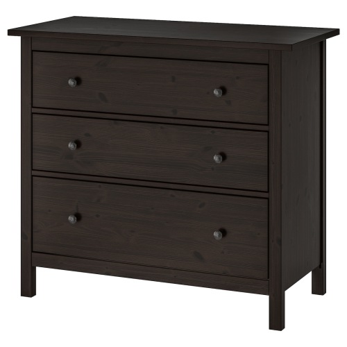 Hemnes 3 hot sale drawer dresser dimensions